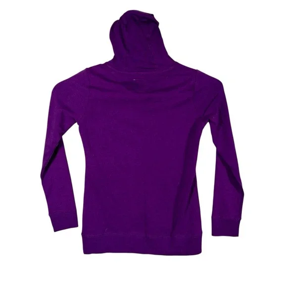 NWT Burton Snowboarding‎ Purple Fleece Hoodie Womens Medium - Picture 2 of 10